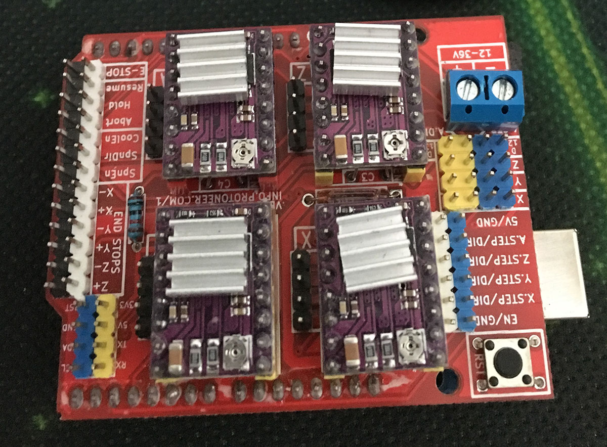 CNC Board with DRV8825